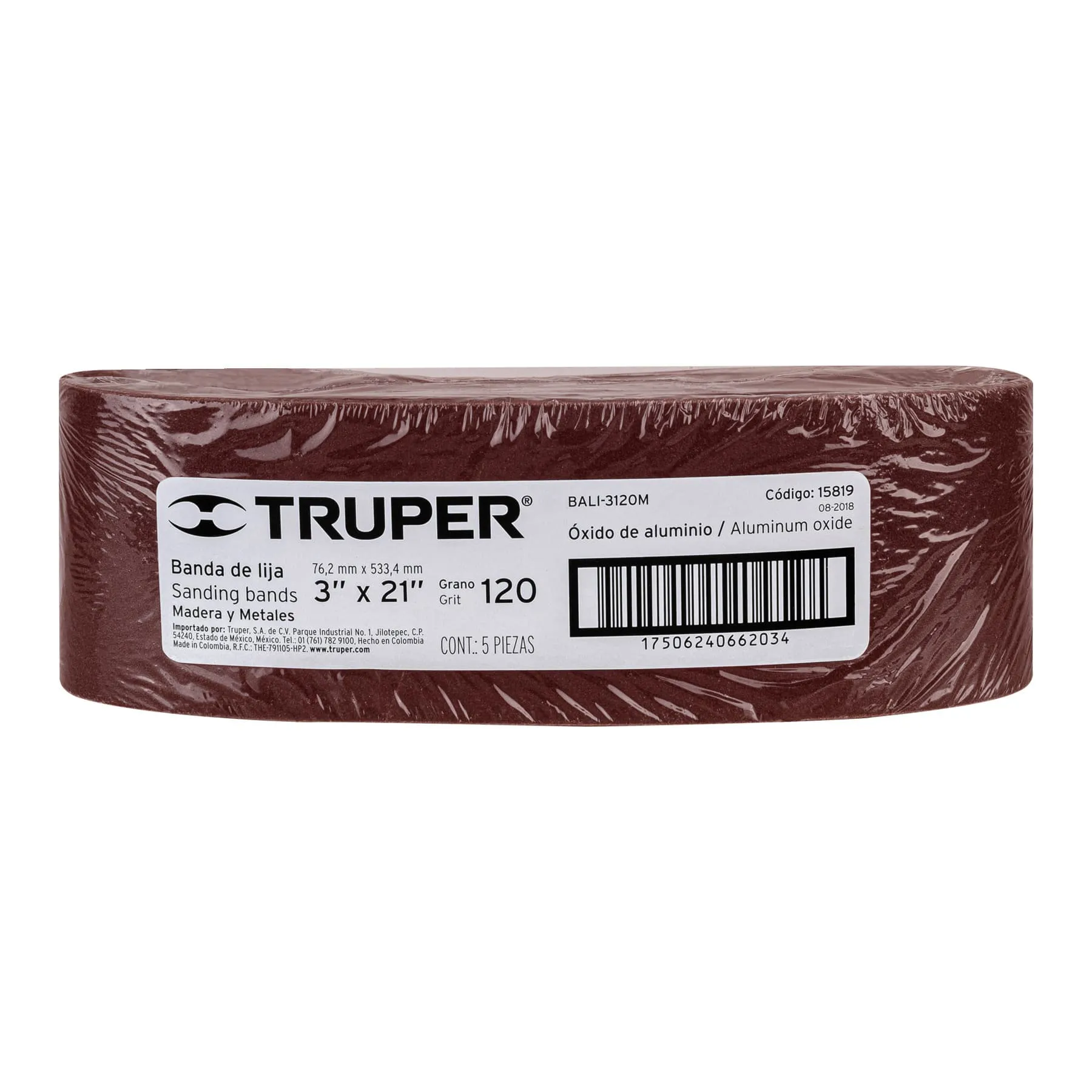 1 banda de lija 3 x 21 BALI-3120M, Foto 3 Tienda en línea de herramientas Truper