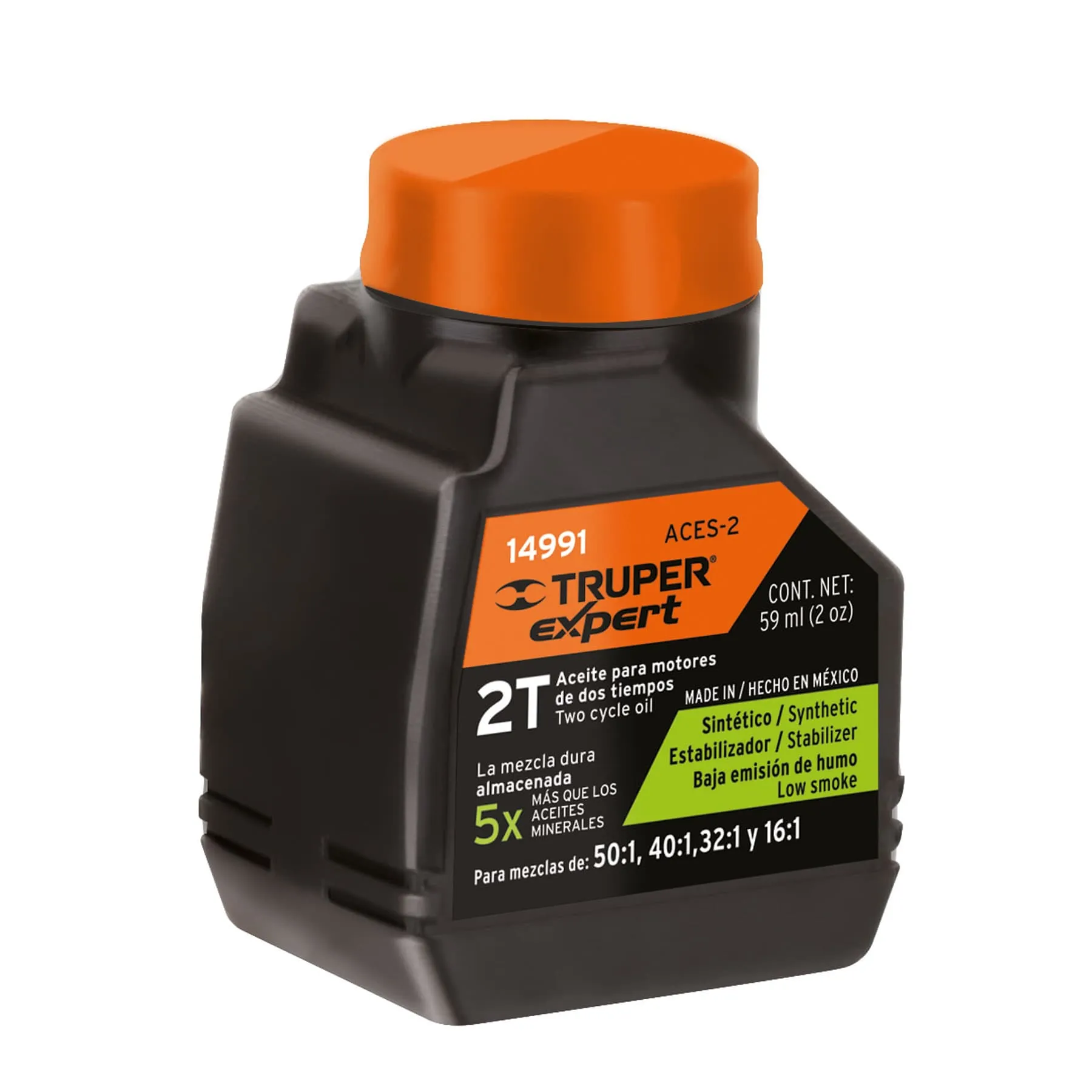 Aceite sintético para motor de 2 tiempos, 60 ml Aceite sintético para motor de 2 tiempos, 60 ml, Foto 1 Tienda en línea de herramientas Truper
