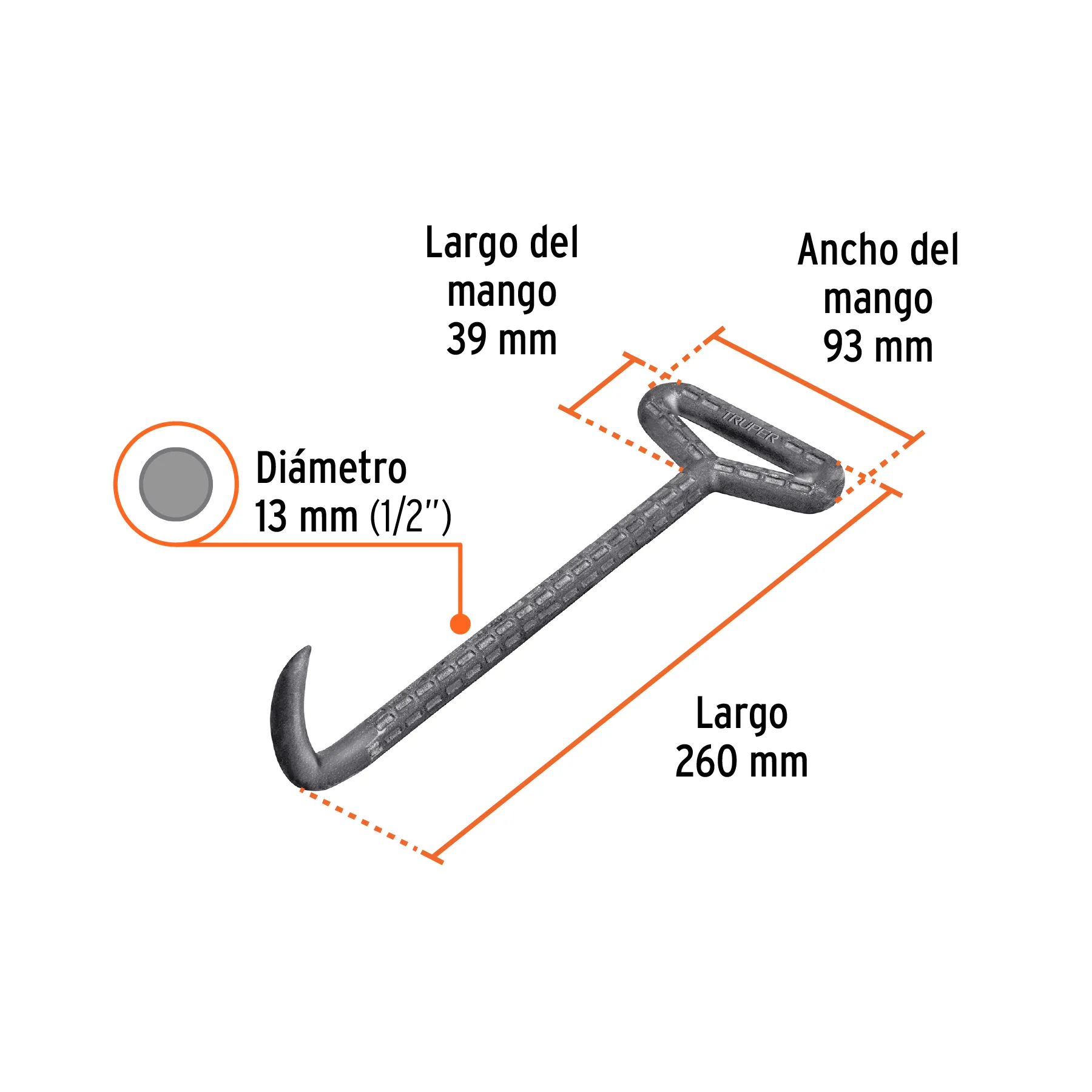 Amarrador de varillas, TRUPER AM-VA, Foto 3 Tienda en línea de herramientas Truper