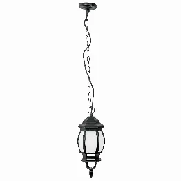 Arbotante de LED 8 W tipo farol colgante negro, Volteck, Foto 1 Tienda en línea de herramientas Truper