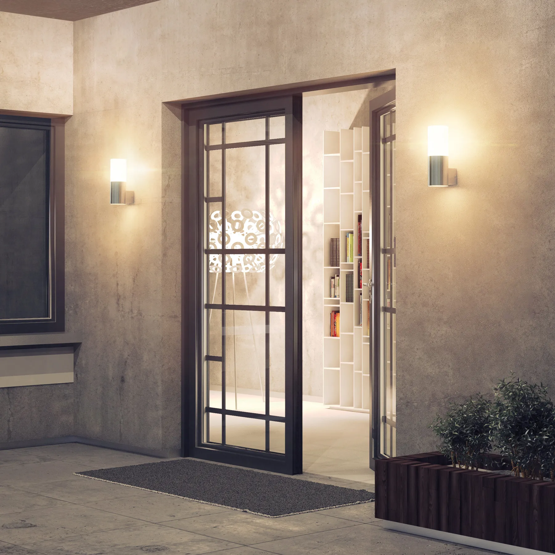 Arbotante decorativo de LED 5 W 1 spot luz cálida, Volteck ARB-210L, Foto 4 Tienda en línea de herramientas Truper