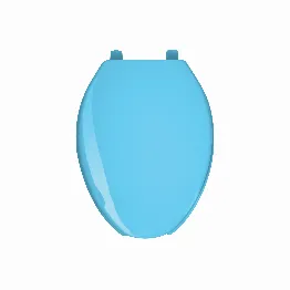 Asiento alargado con tapa para WC, abierto, azul, FOSET, Foto 1 Tienda en línea de herramientas Truper