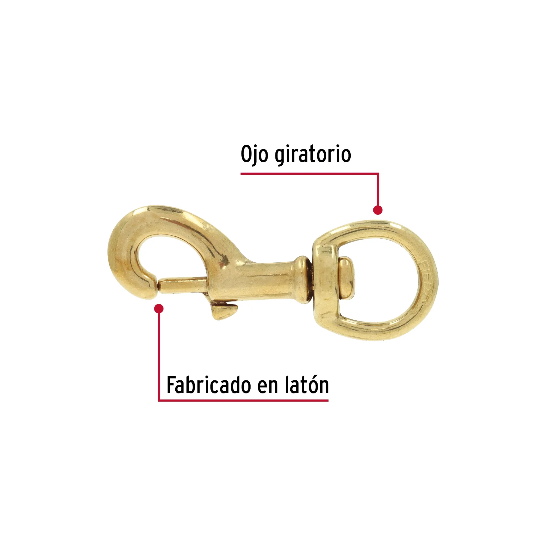 Bandola destorcedora de latón 3/4 BDL-3/4, Foto 2 Tienda en línea de herramientas Truper