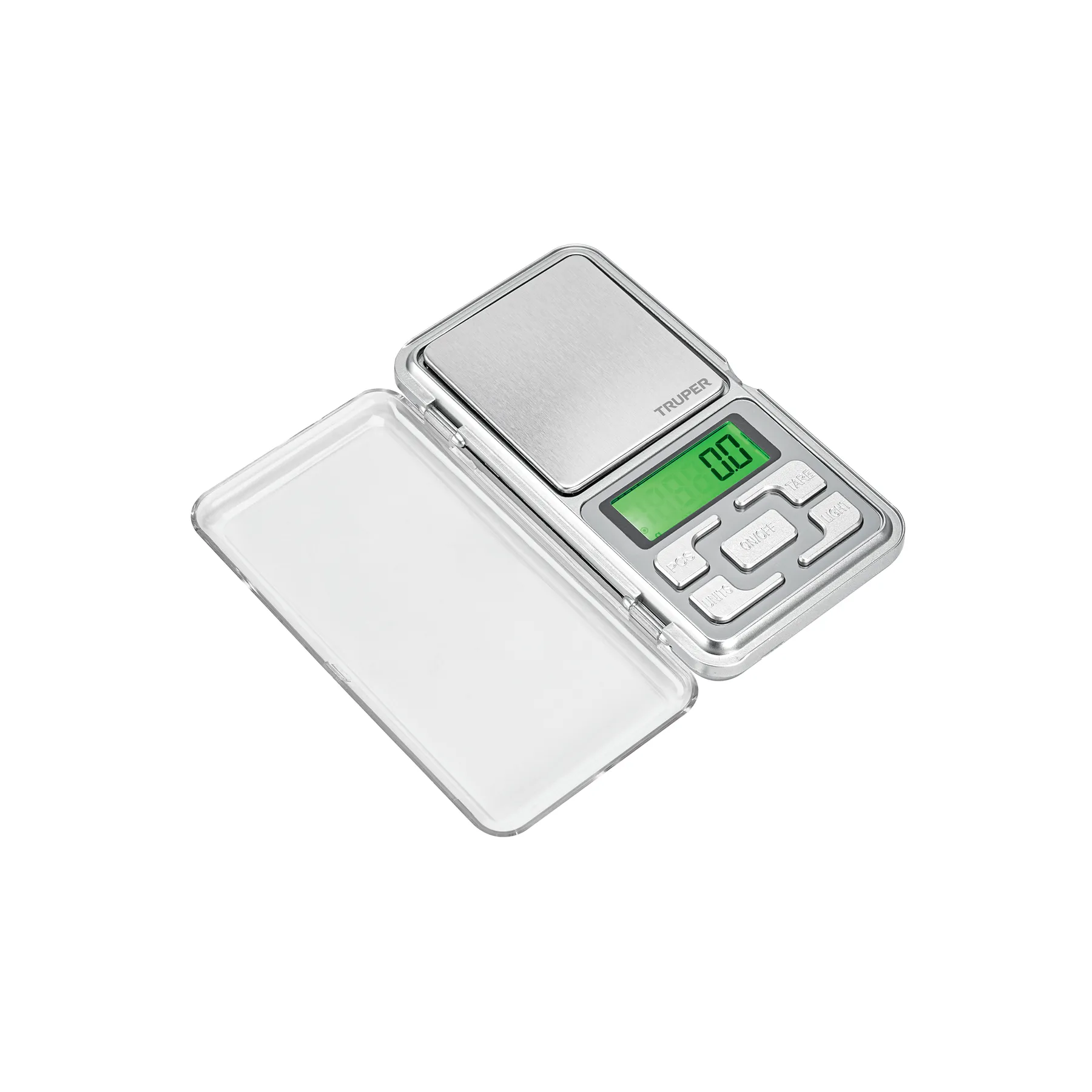 Báscula electrónica de bolsillo, de pilas, 500 g, Truper Báscula electrónica de bolsillo, de pilas, 500 g, Truper, Foto 1 Tienda en línea de herramientas Truper