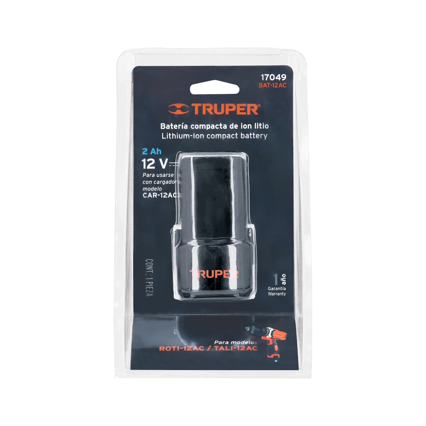 BAT-12AC, Foto 2 Tienda en línea de herramientas Truper
