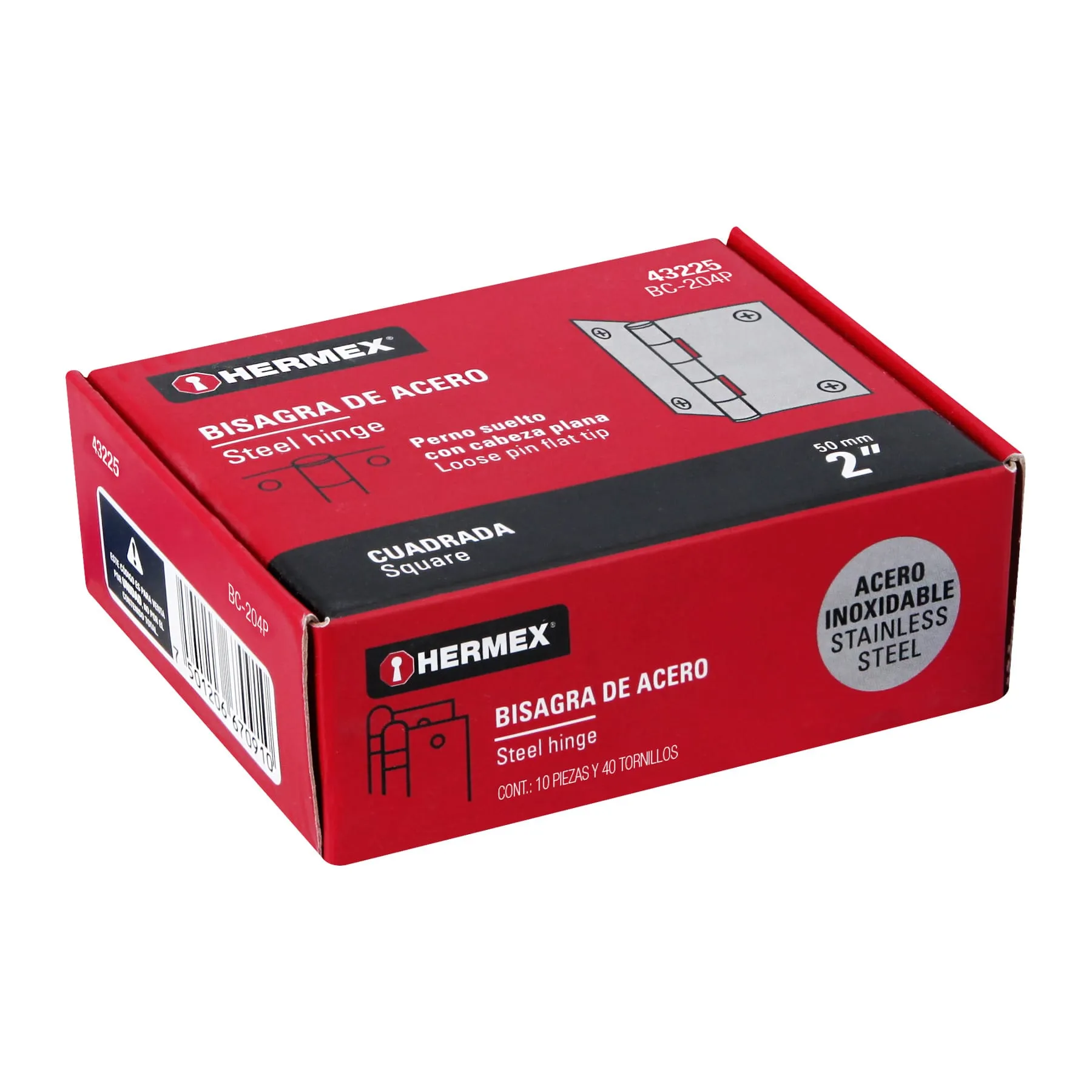 Bisagra cuadrada 2 BC-204P, Foto 4 Tienda en línea de herramientas Truper