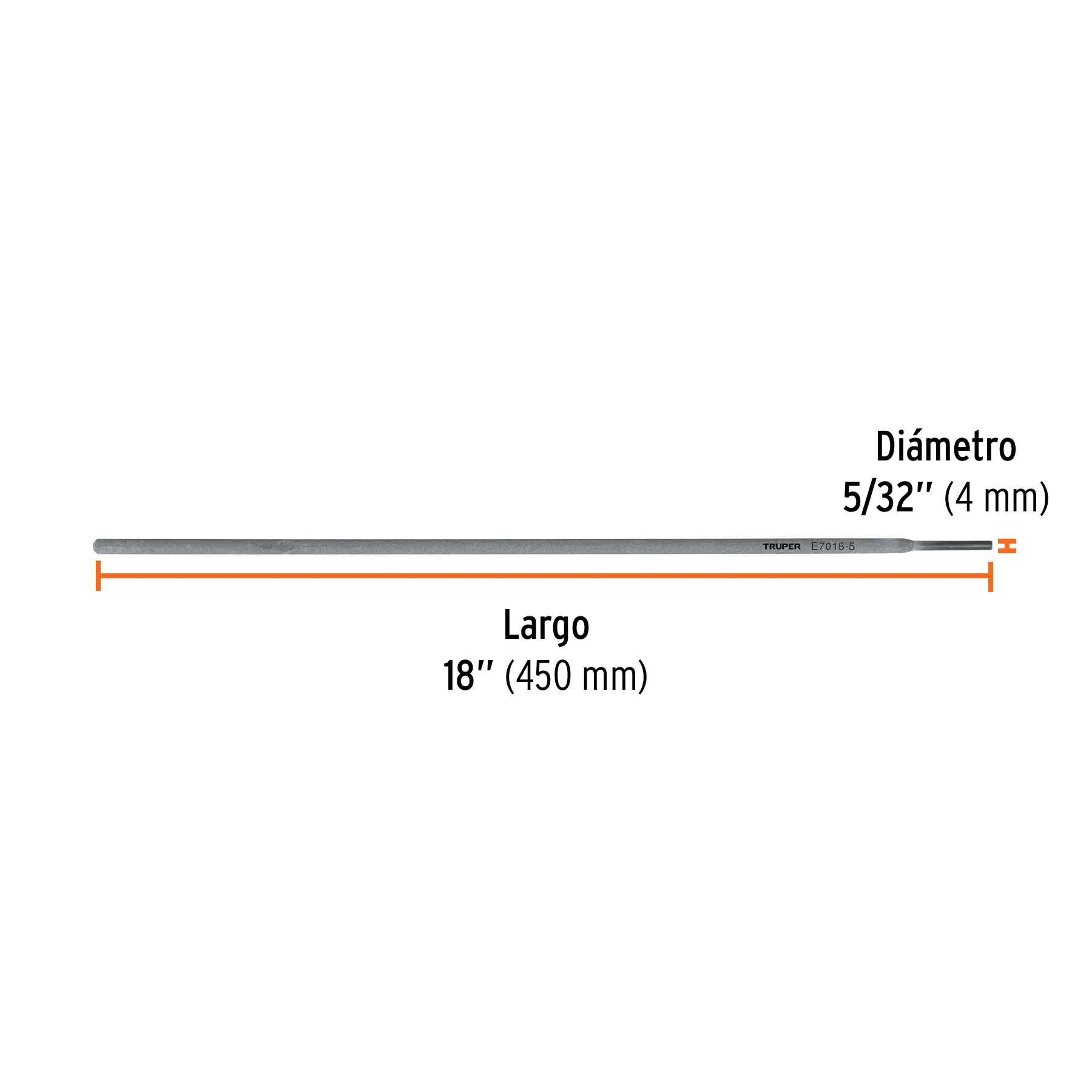 E7018-5, Foto 2 Tienda en línea de herramientas Truper