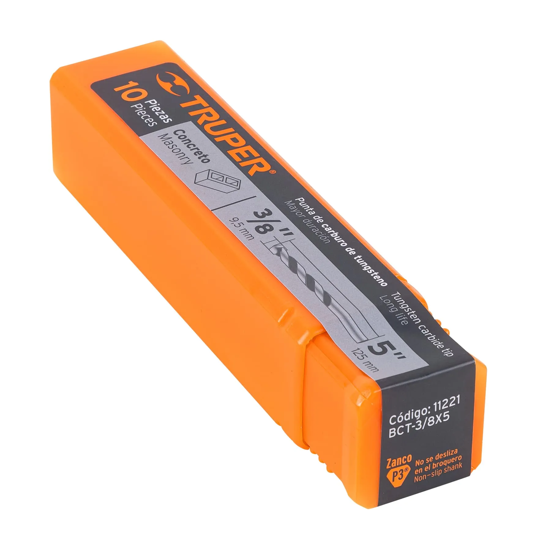 Broca para concreto de 3/8 x 5 BCT-3/8X5, Foto 4 Tienda en línea de herramientas Truper