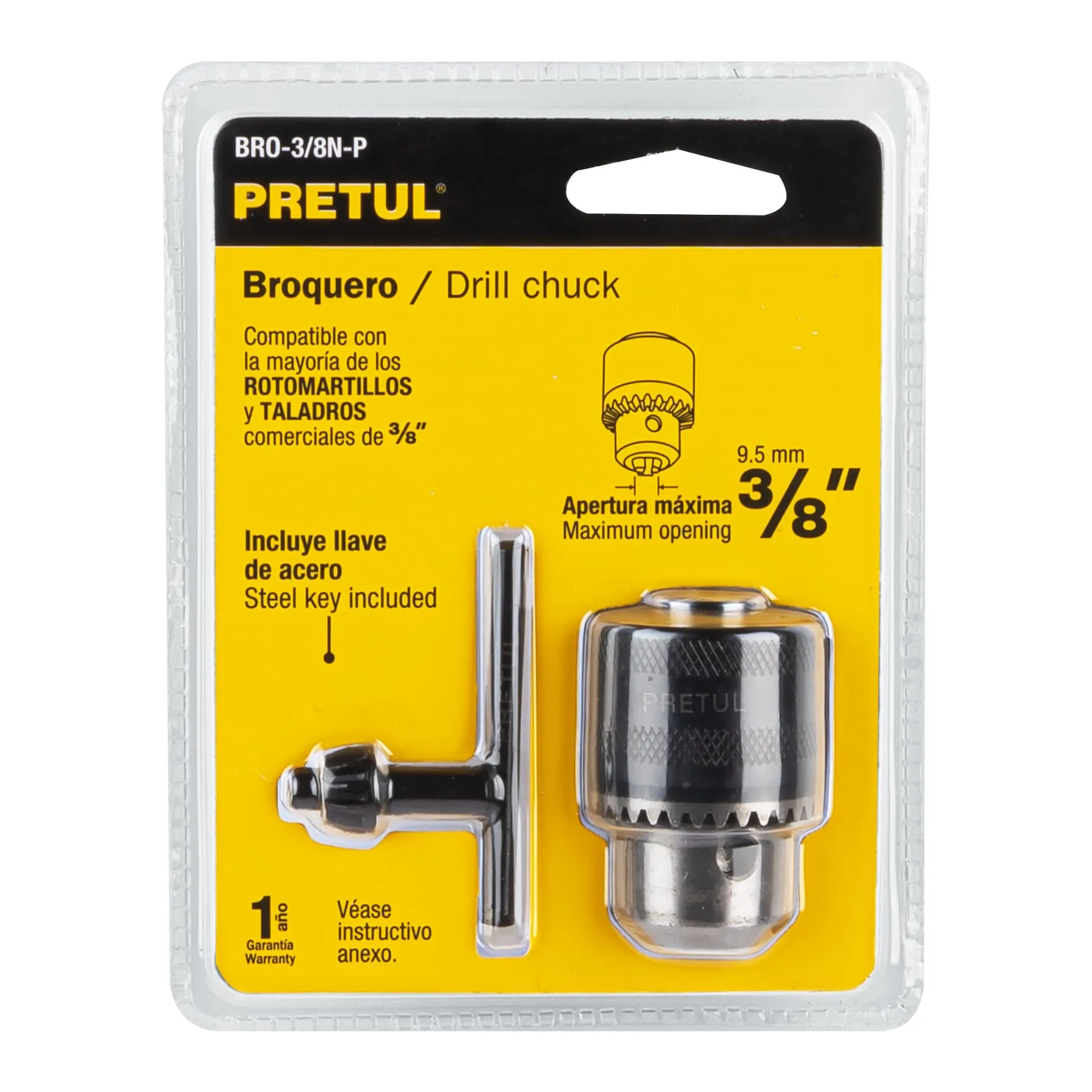 BRO-3/8N-P, Foto 3 Tienda en línea de herramientas Truper