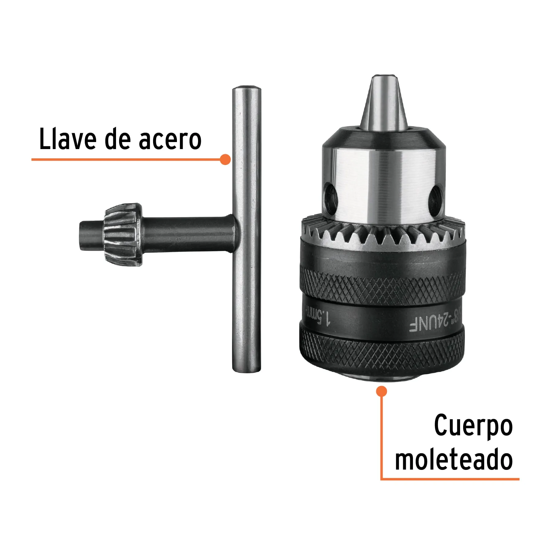 BRO-3/8N, Foto 2 Tienda en línea de herramientas Truper
