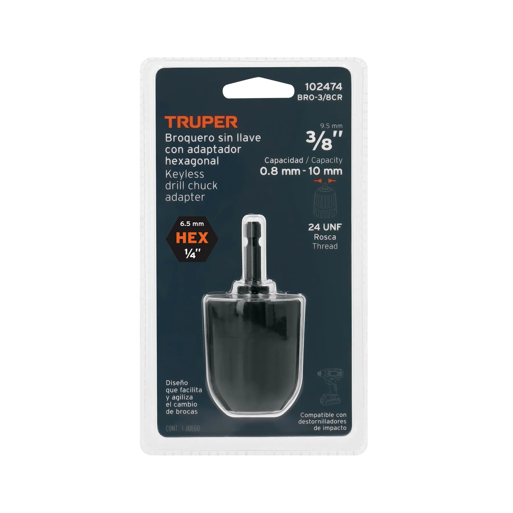 BRO-3/8CR, Foto 3 Tienda en línea de herramientas Truper