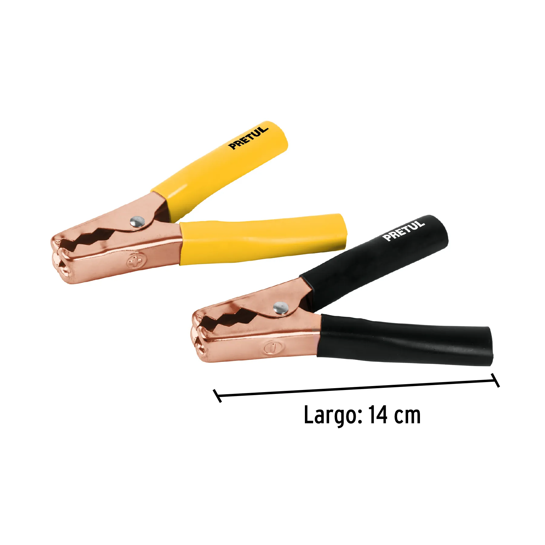 Caballete con 2 caimanes para cables pasa corriente, Pretul CAIMAN-P, Foto 3 Tienda en línea de herramientas Truper