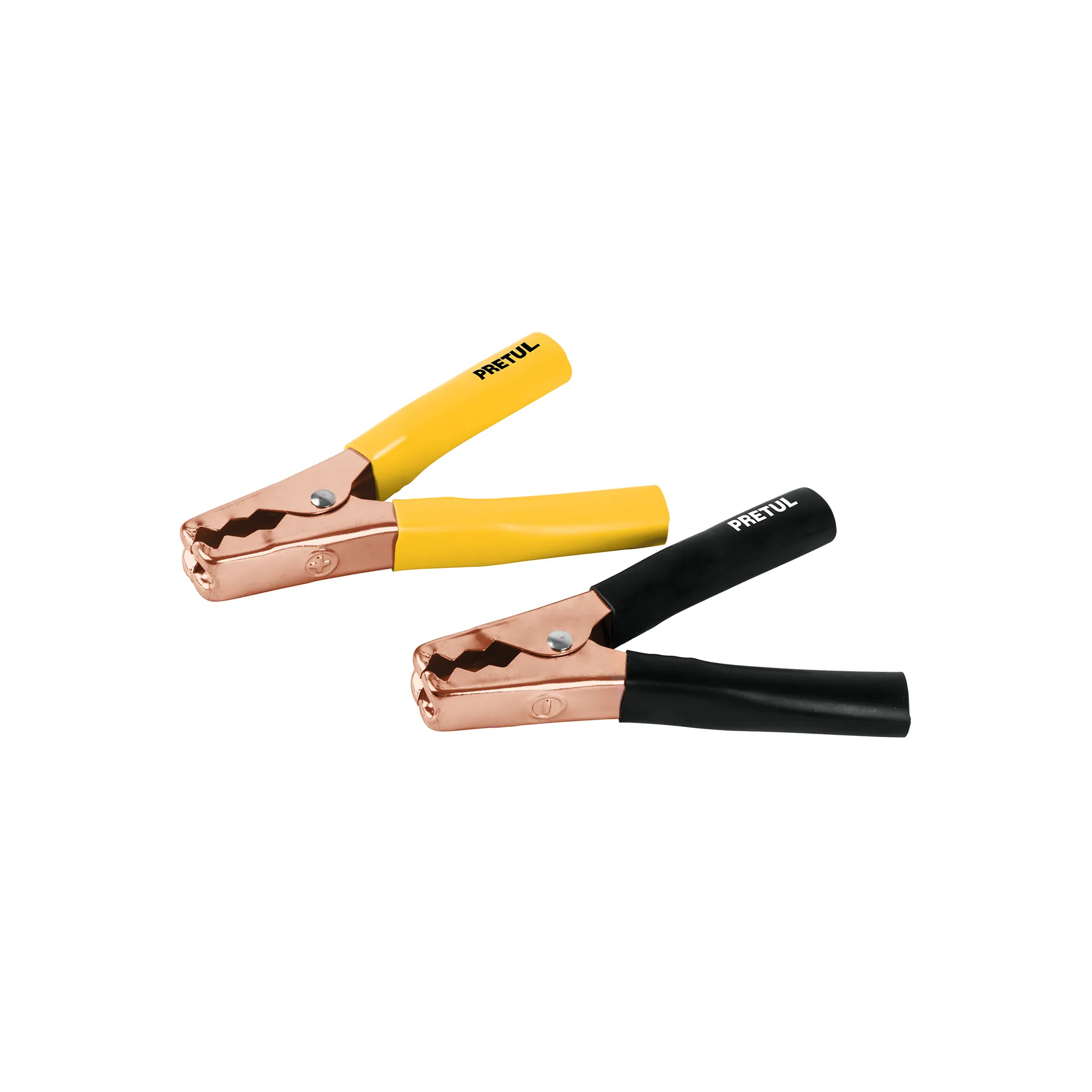 Caballete con 2 caimanes para cables pasa corriente, Pretul Caballete con 2 caimanes para cables pasa corriente, Pretul, Foto 1 Tienda en línea de herramientas Truper