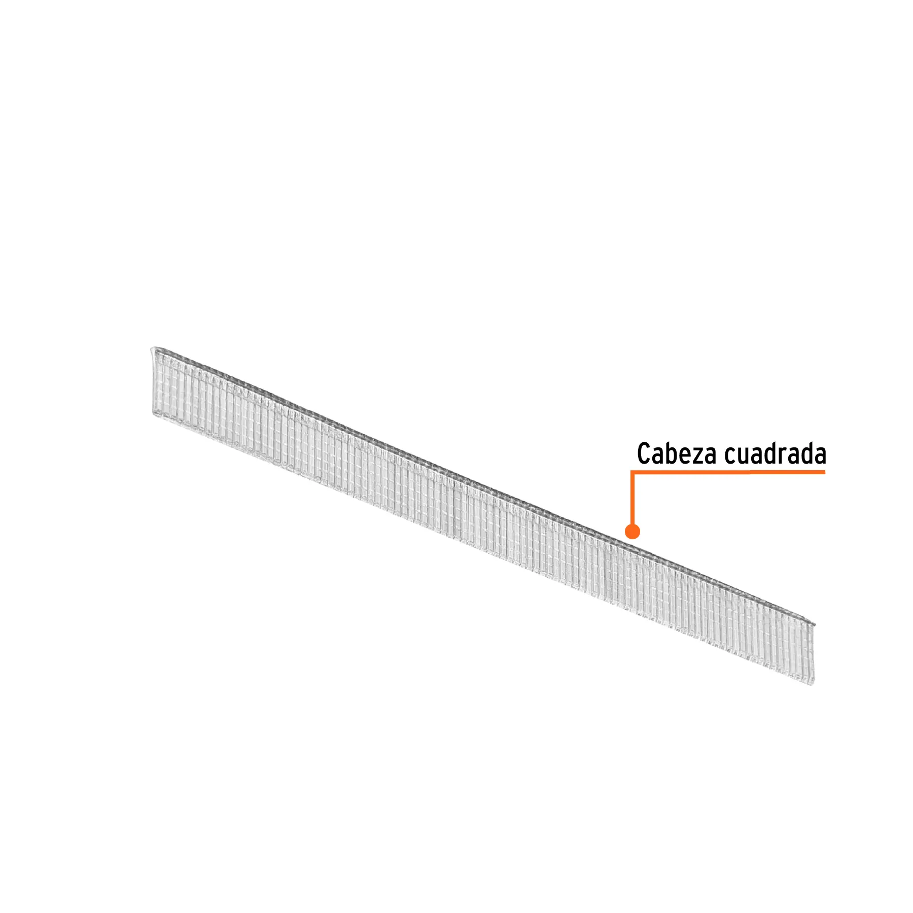 Caja con 5000 clavos calibre 18, 10 mm para CLNE-18, Truper CLANEU-18-10, Foto 2 Tienda en línea de herramientas Truper