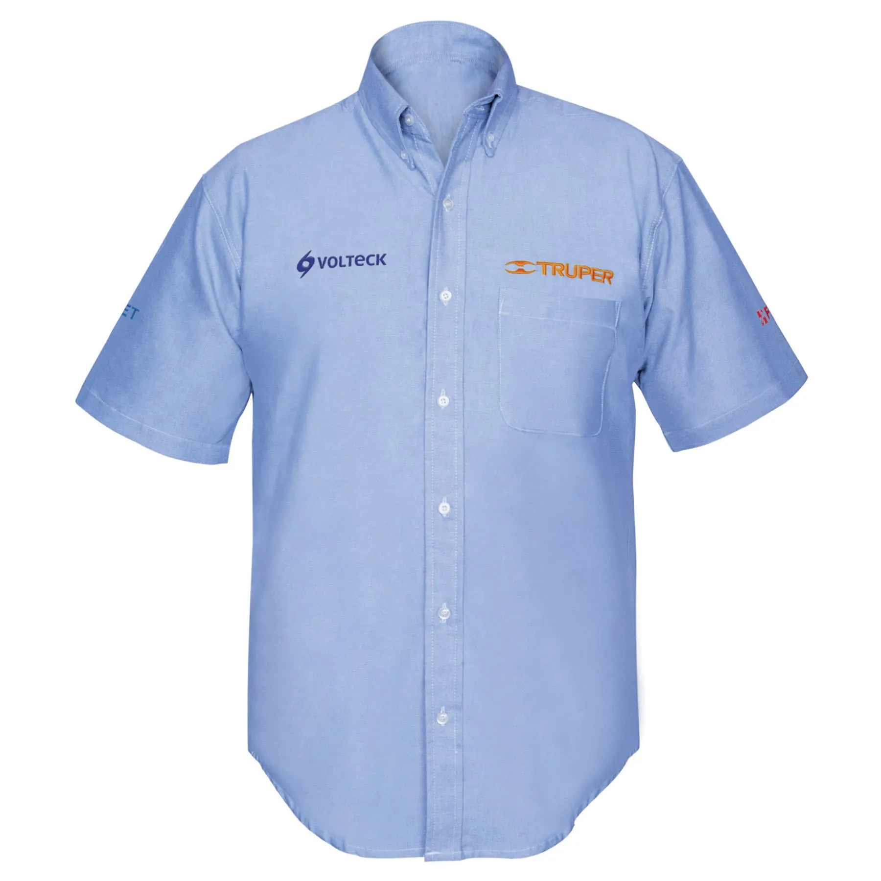 Camisa manga corta para hombre, azul, G, Truper, Foto 1 Tienda en línea de herramientas Truper