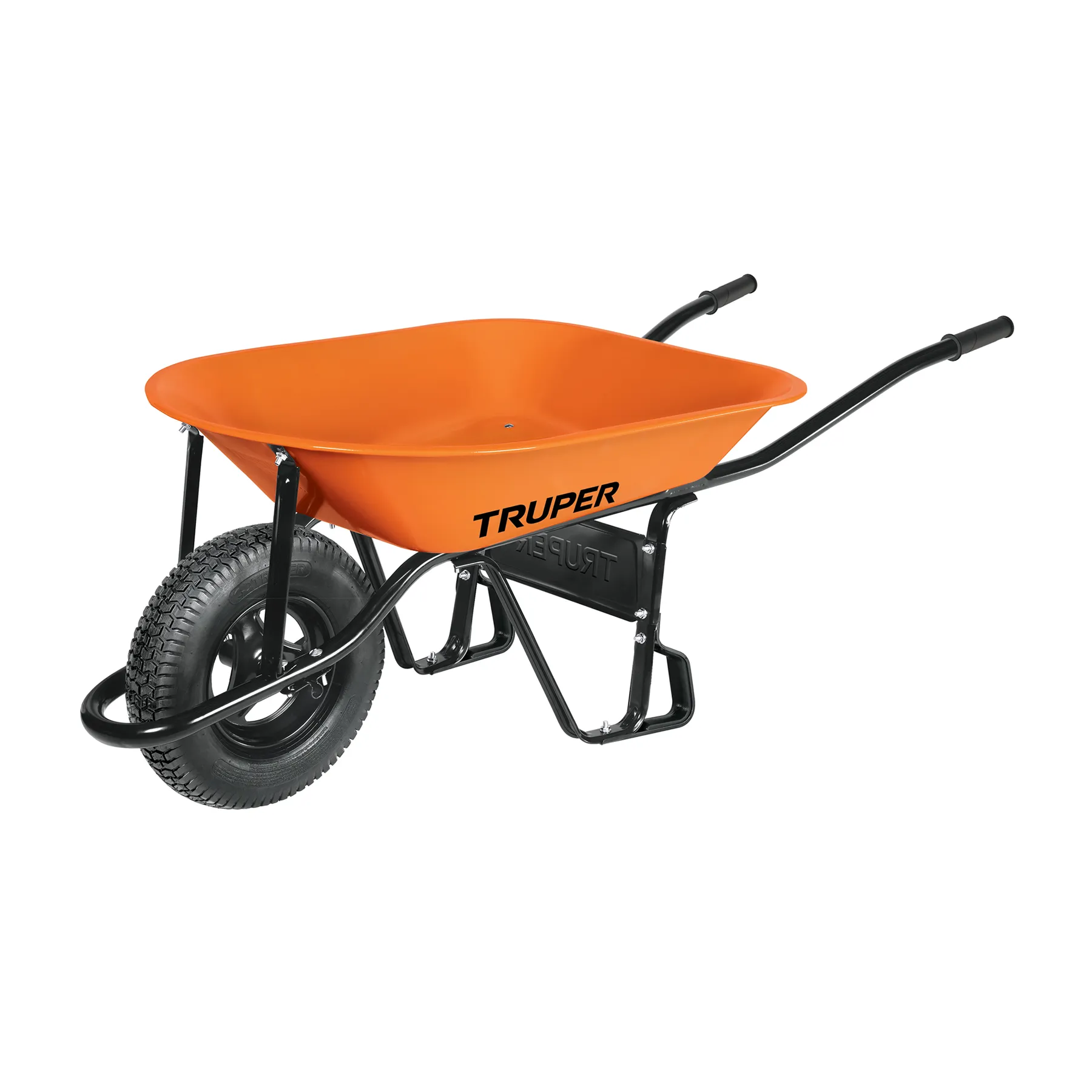 Carretilla 4.5 ft3 Neumática, bastidor tubular, Truper Carretilla 4.5 ft3 Neumática, bastidor tubular, Truper, Foto 1 Tienda en línea de herramientas Truper
