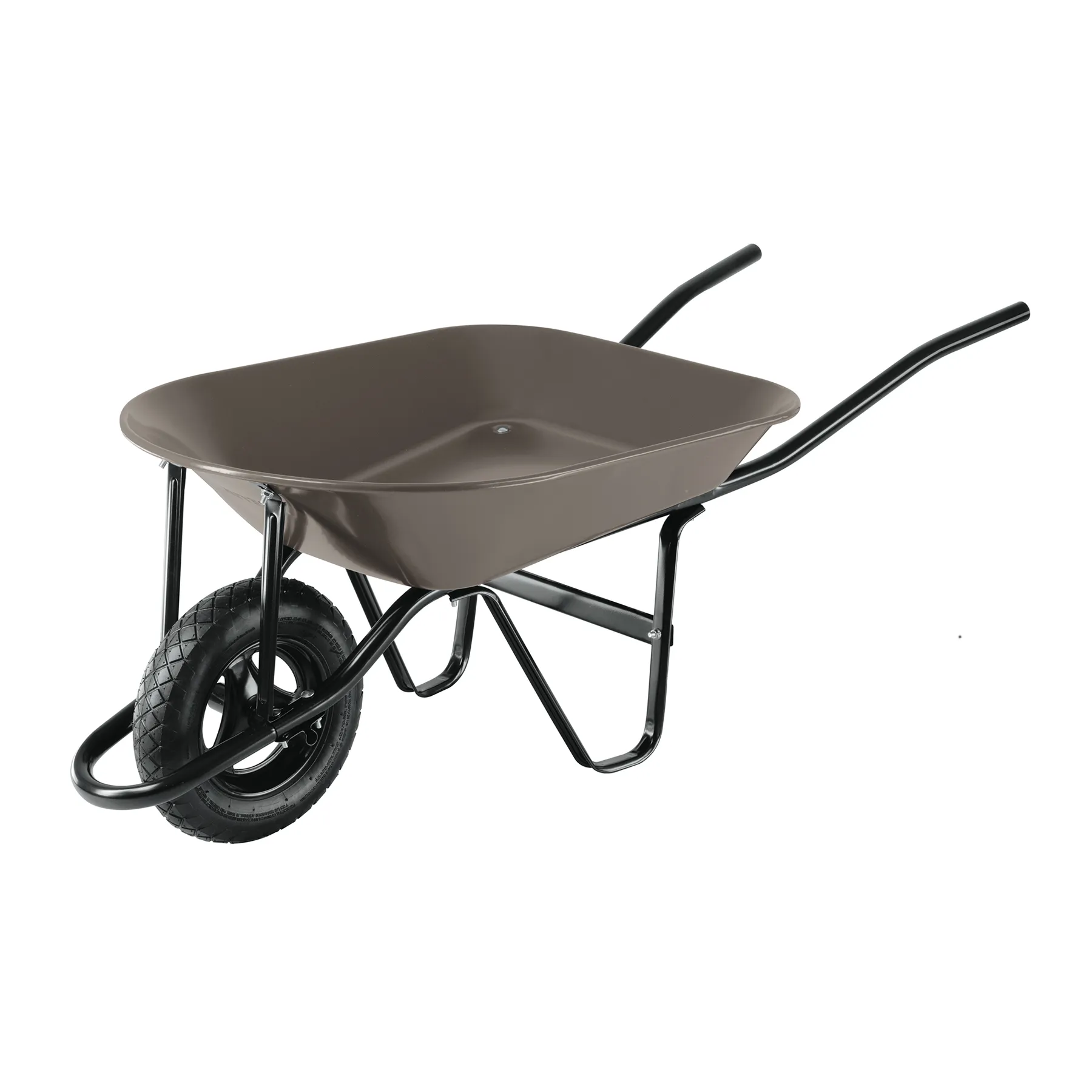 Carretilla 4 ft3, gris, neumática, bastidor tubular, PRETUL Carretilla 4 ft3, gris, neumática, bastidor tubular, PRETUL, Foto 1 Tienda en línea de herramientas Truper