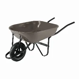 Carretilla 5.5 ft3, gris, neumática, bastidor tubular,PRETUL, Foto 1 Tienda en línea de herramientas Truper