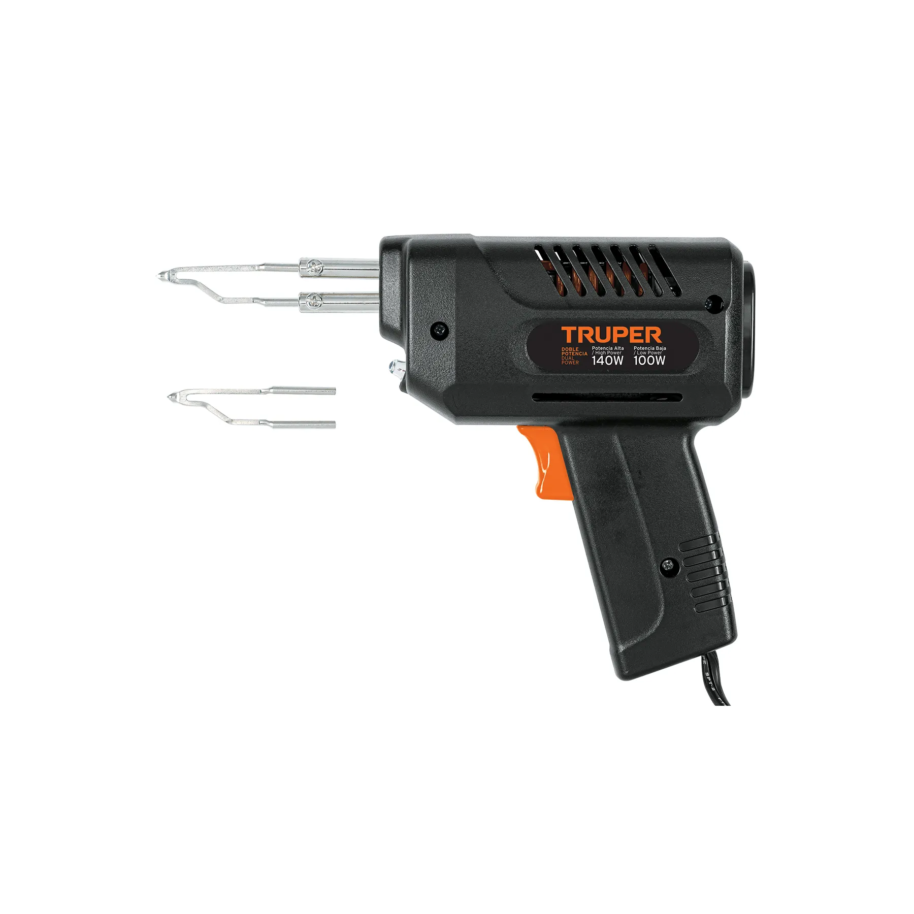 Cautín 140 W tipo pistola con 2 temperaturas, Truper Cautín 140 W tipo pistola con 2 temperaturas, Truper, Foto 1 Tienda en línea de herramientas Truper