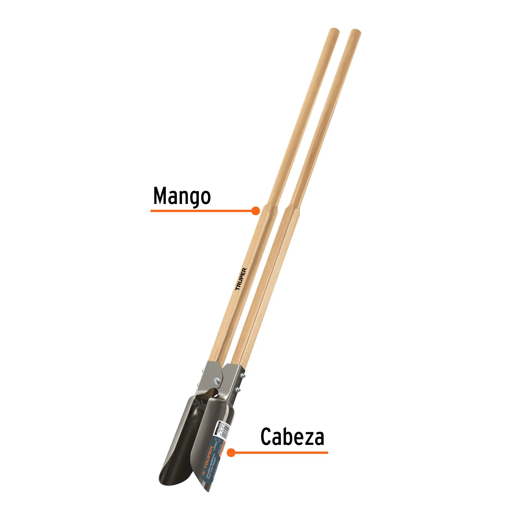 Cavador mangos de madera 48 CA-36, Foto 2 Tienda en línea de herramientas Truper