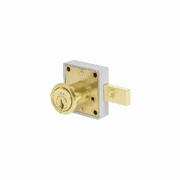 Cerradura para mueble, modelo 26, latón, HERMEX, Foto 1 Tienda en línea de herramientas Truper