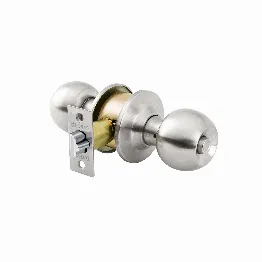 Cerradura tipo esfera para recámara, cromo mate, HERMEX, Foto 1 Tienda en línea de herramientas Truper