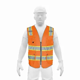 Chaleco de seguridad de alta visibilidad, naranja, M, EXPERT, Foto 1 Tienda en línea de herramientas Truper