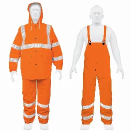 Conjunto impermeable doble capa naranja con reflejante, M, Foto 1 Tienda en línea de herramientas Truper