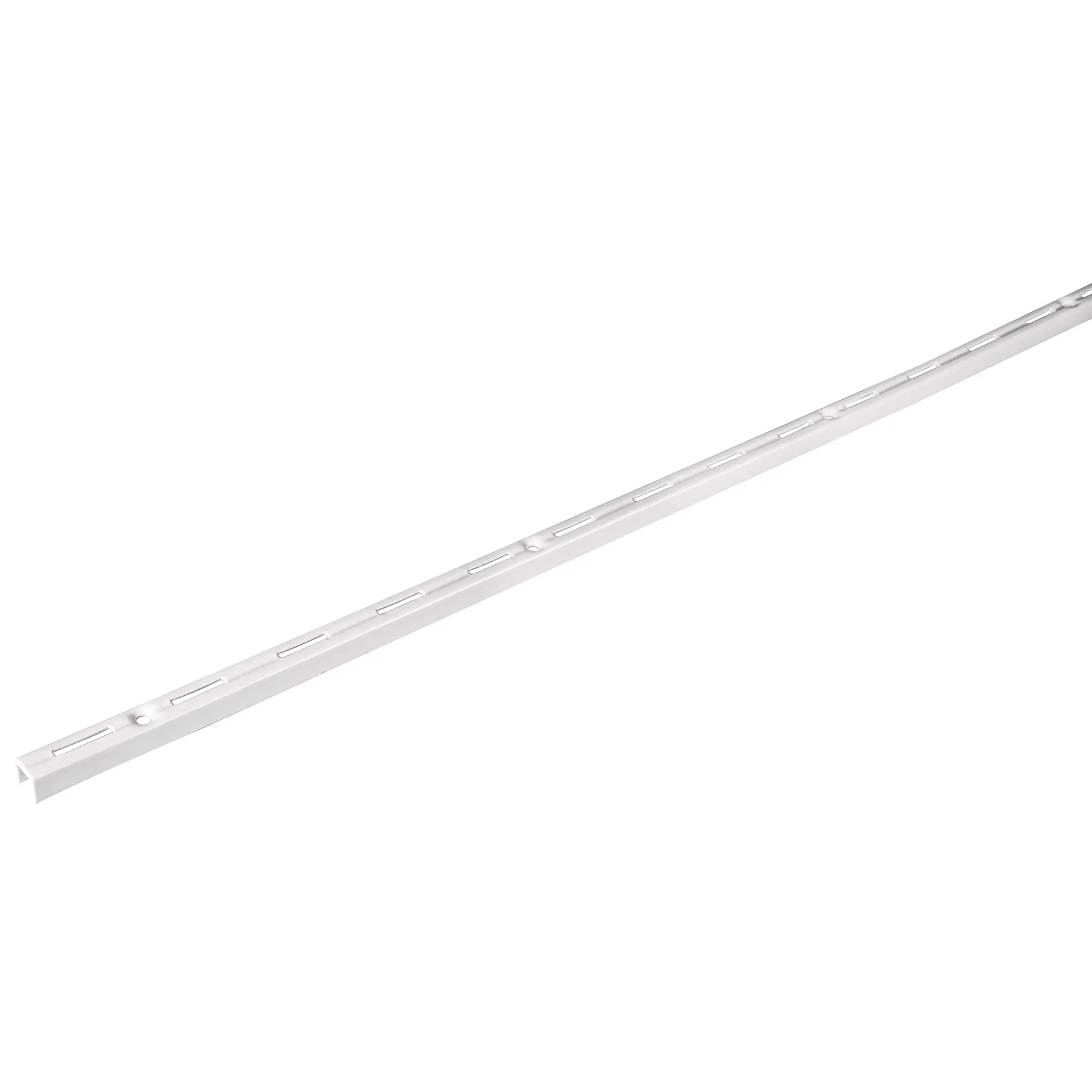 Cremallera sencilla blanca para ménsulas planas, 2m, Fiero Cremallera sencilla blanca para ménsulas planas, 2m, Fiero, Foto 1 Tienda en línea de herramientas Truper