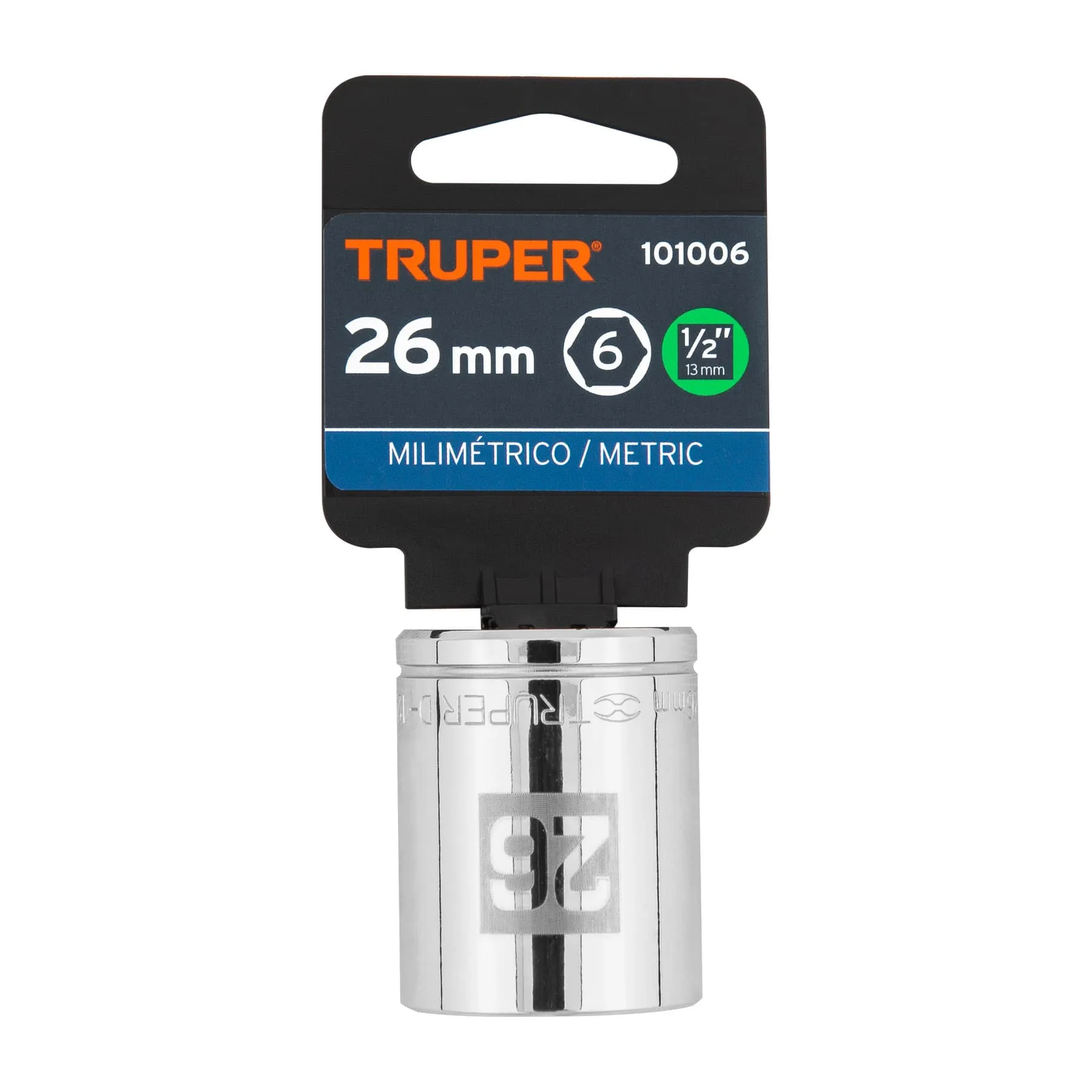 Dado de 26 mm, 6 puntas, cuadro 1/2 D-1226-M, Foto 4 Tienda en línea de herramientas Truper