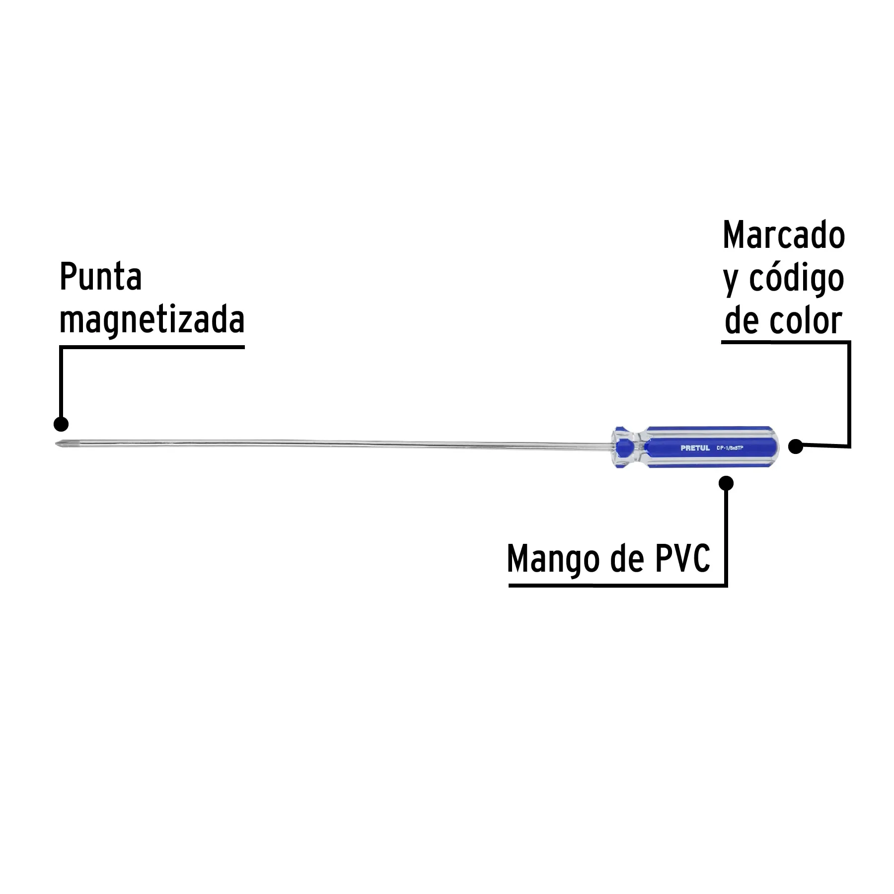 DP-1/8X8TP, Foto 2 Tienda en línea de herramientas Truper