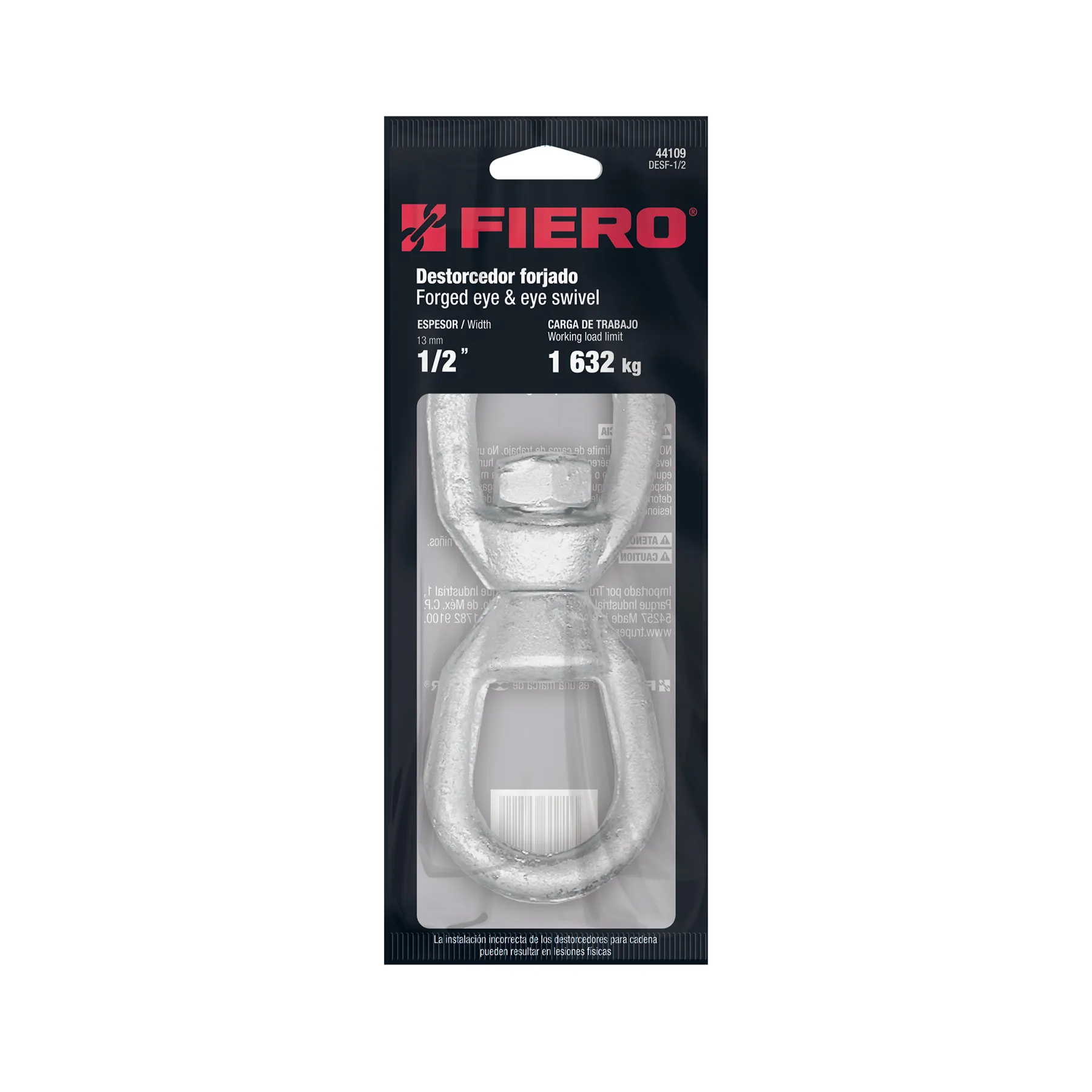 Destorcedor forjado de 1/2 DESF-1/2, Foto 4 Tienda en línea de herramientas Truper