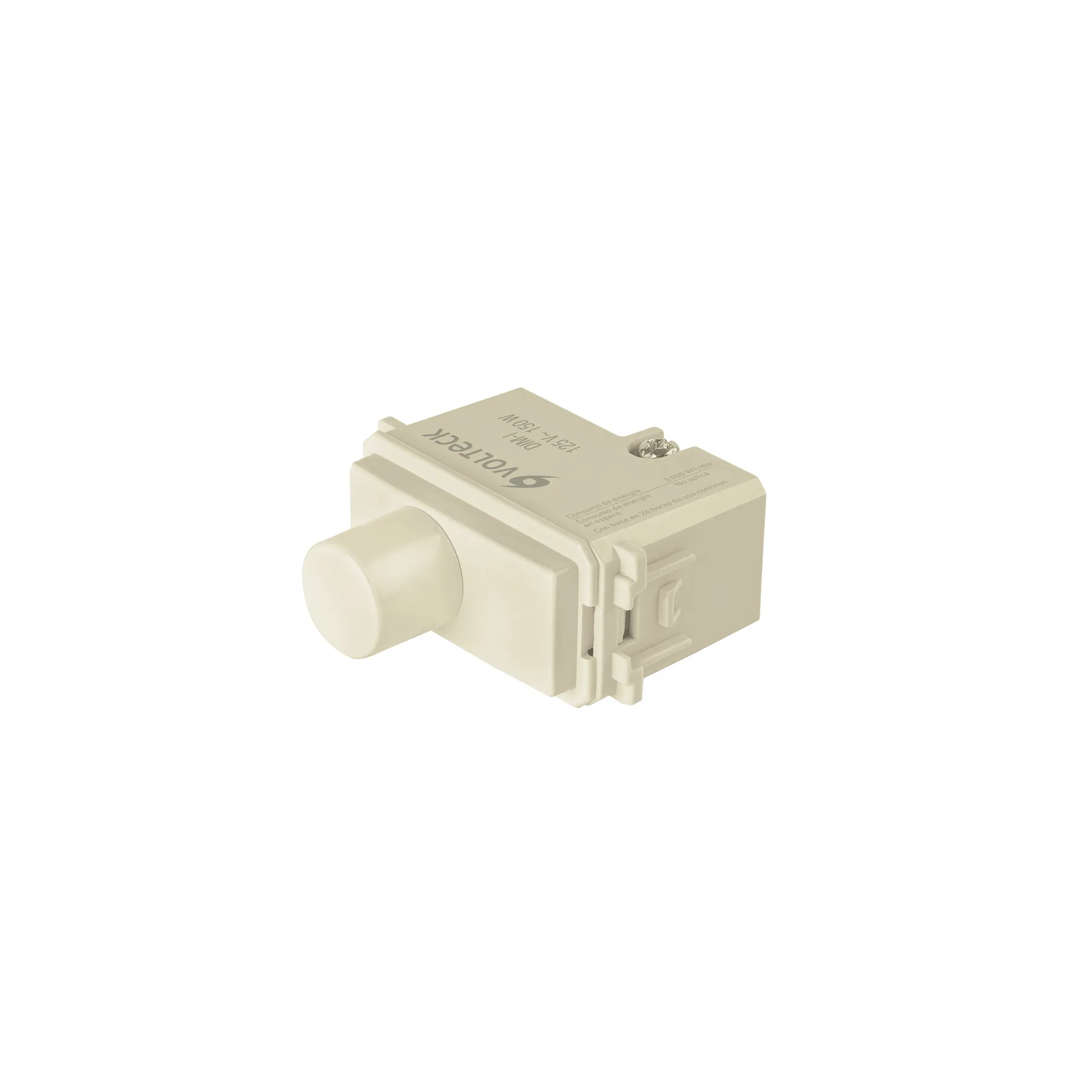 Dimmer giratorio, línea Italiana, marfil, Volteck Dimmer giratorio, línea Italiana, marfil, Volteck, Foto 1 Tienda en línea de herramientas Truper