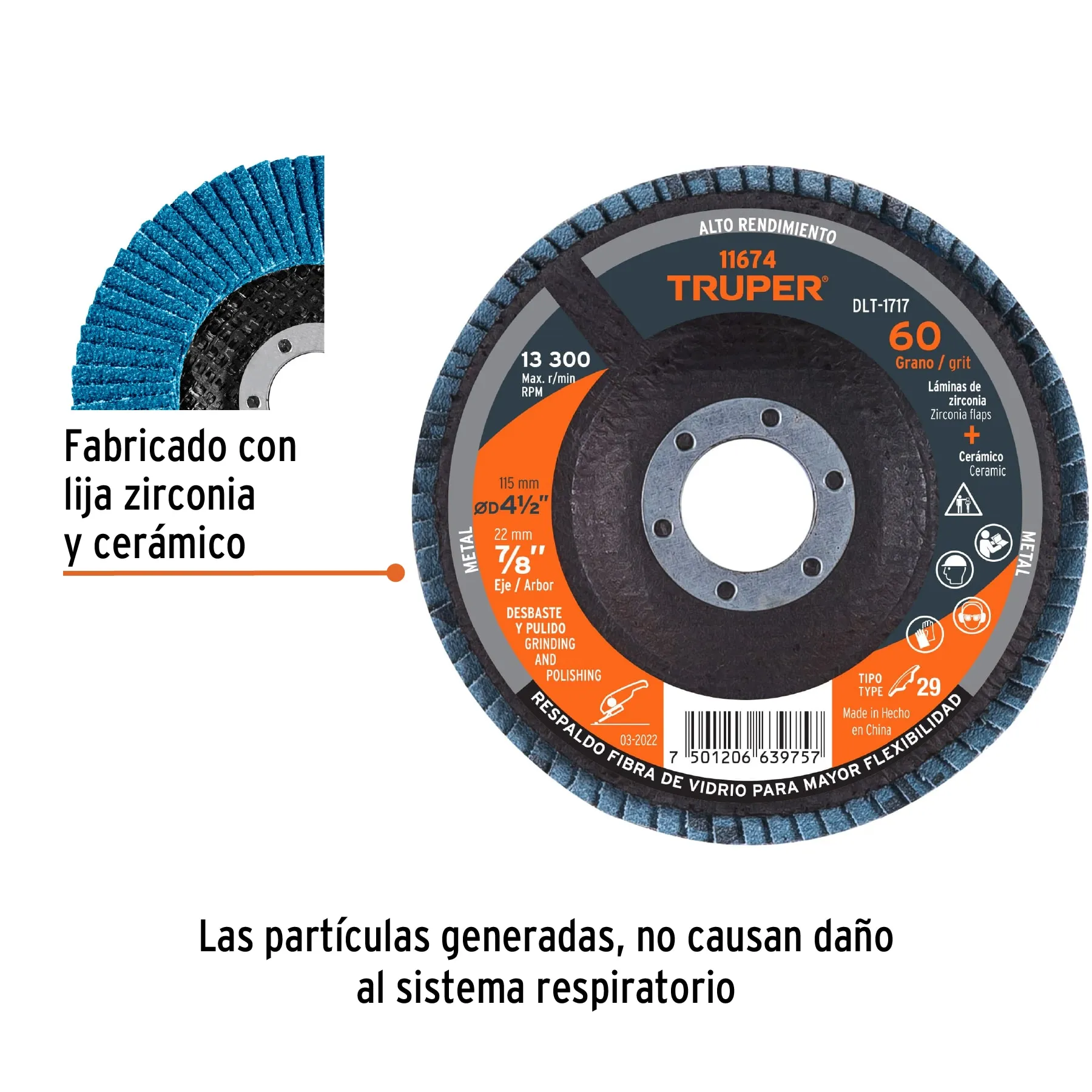 DLT-1717, Foto 2 Tienda en línea de herramientas Truper