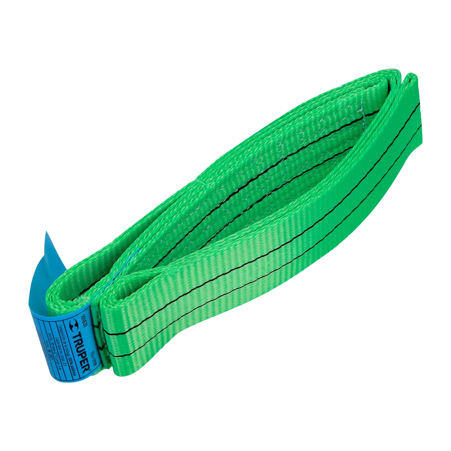 Eslinga de poliéster redonda sin fin, 2 T x 1 m, Truper, Foto 1 Tienda en línea de herramientas Truper
