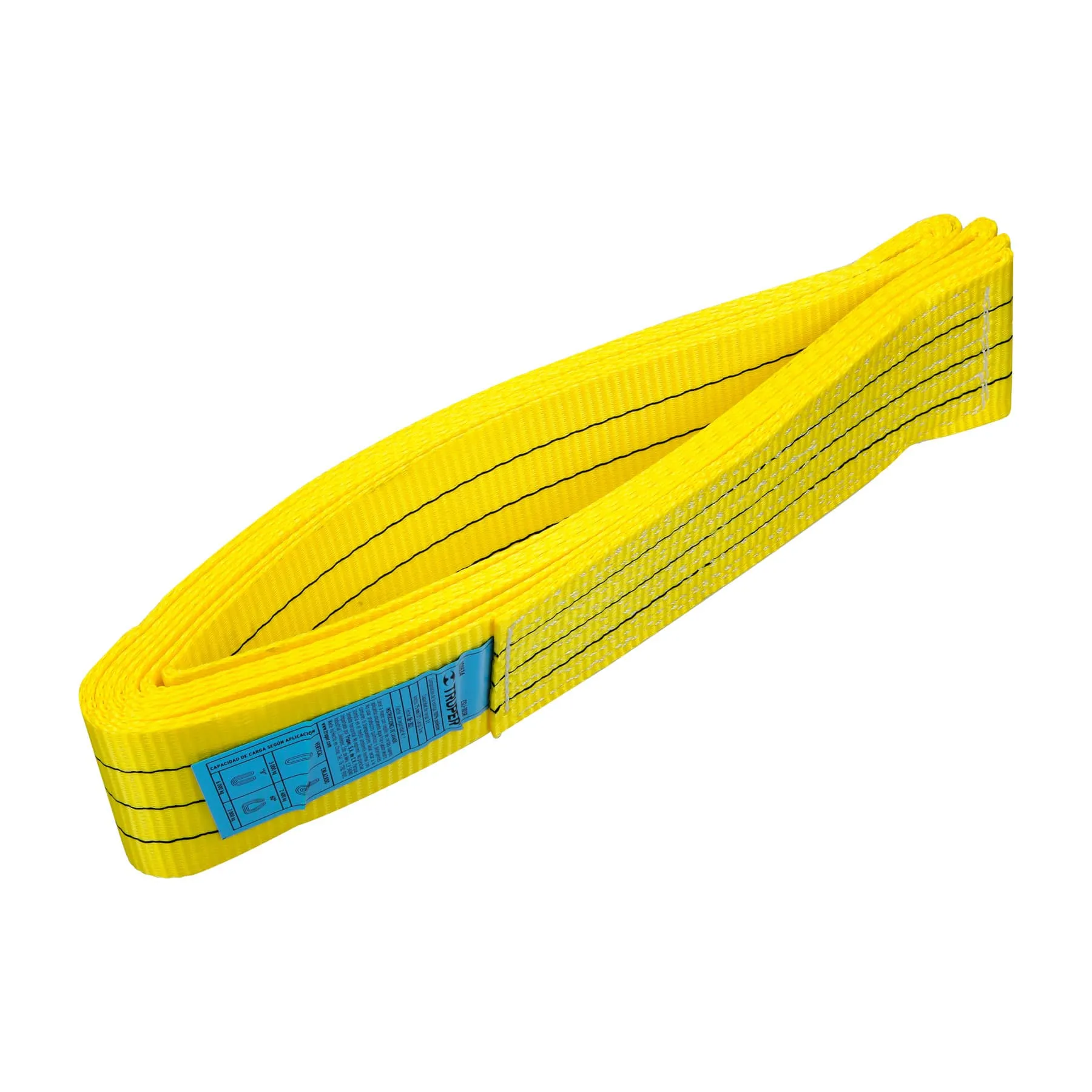 Eslinga de poliéster redonda sin fin, 3 T x 3 m, Truper Eslinga de poliéster redonda sin fin, 3 T x 3 m, Truper, Foto 1 Tienda en línea de herramientas Truper
