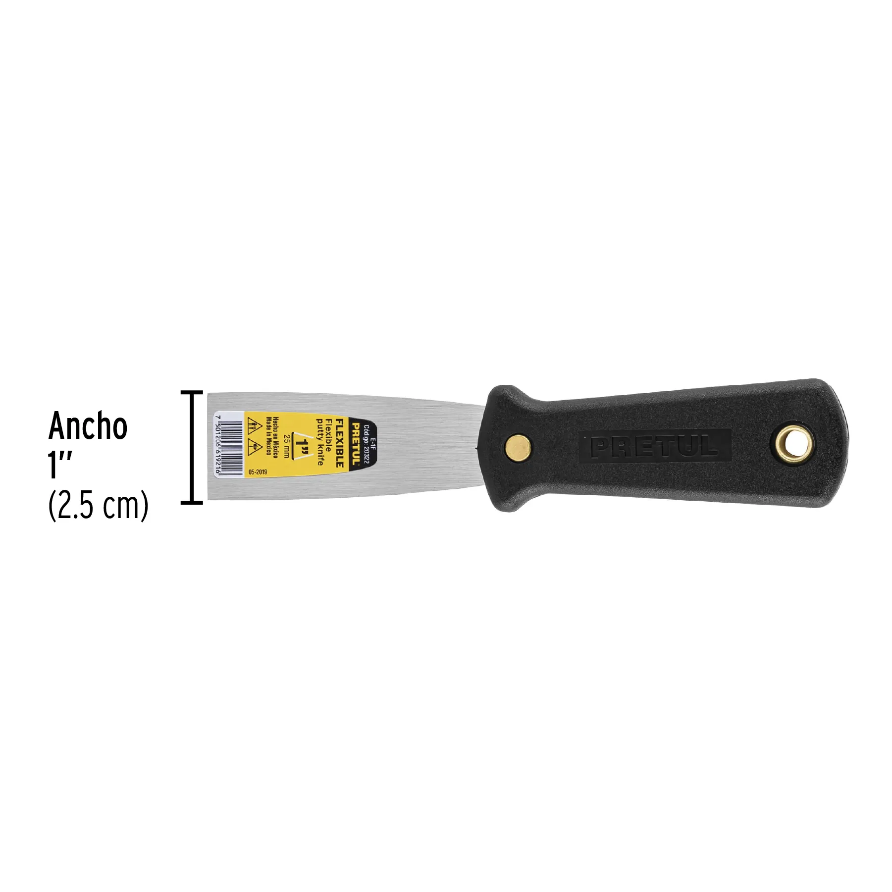 Espátula flexible 1 E-1F, Foto 3 Tienda en línea de herramientas Truper