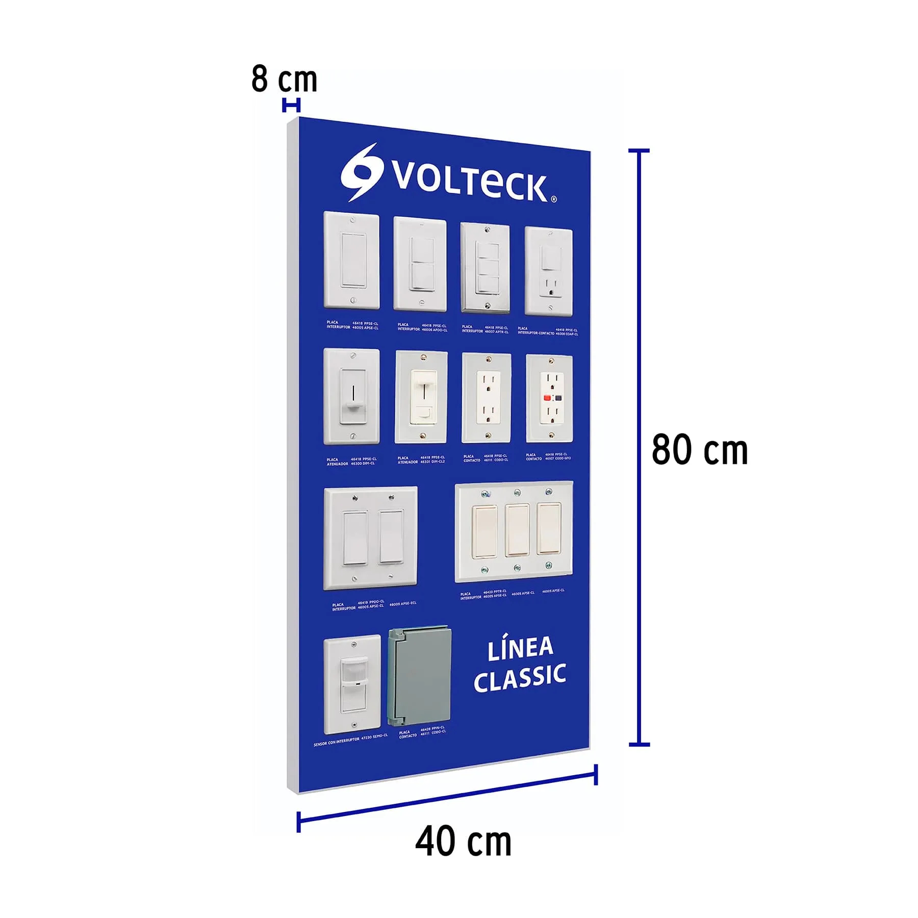 Exhibidor línea clásica, Volteck EX-LC-VK, Foto 2 Tienda en línea de herramientas Truper
