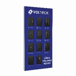 Exhibidor línea italiana negro Volteck, Foto 1 Tienda en línea de herramientas Truper