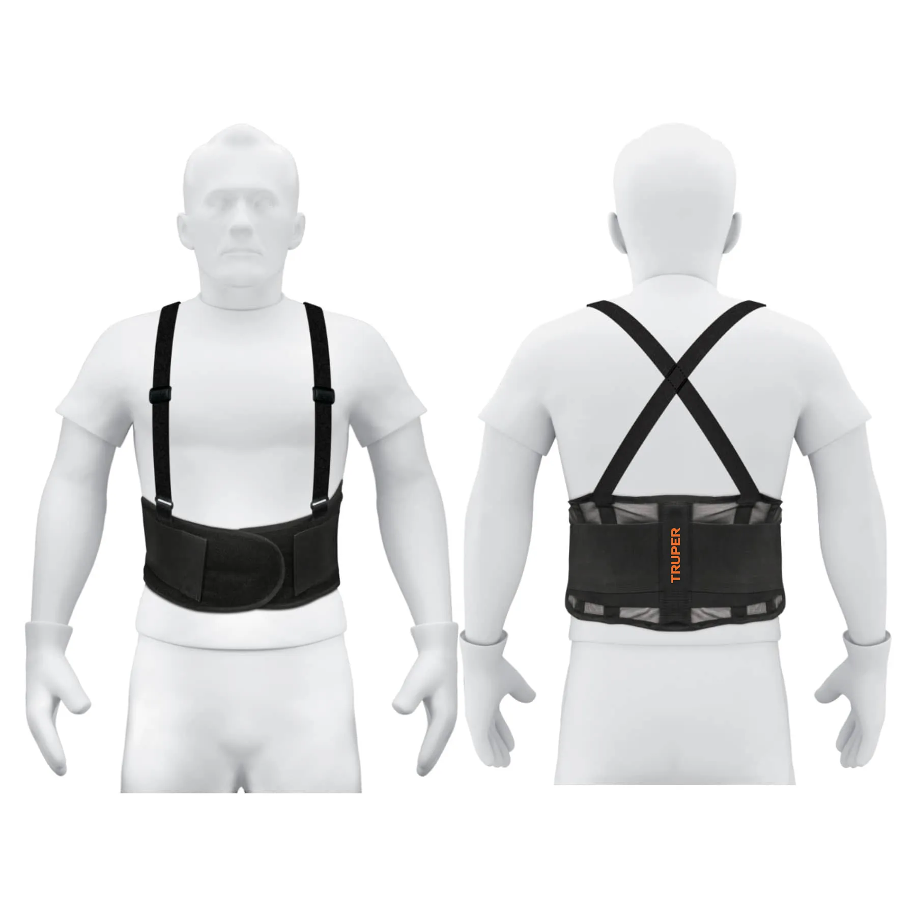 Faja lumbar de malla transpirable, talla CH, Truper Faja lumbar de malla transpirable, talla CH, Truper, Foto 1 Tienda en línea de herramientas Truper