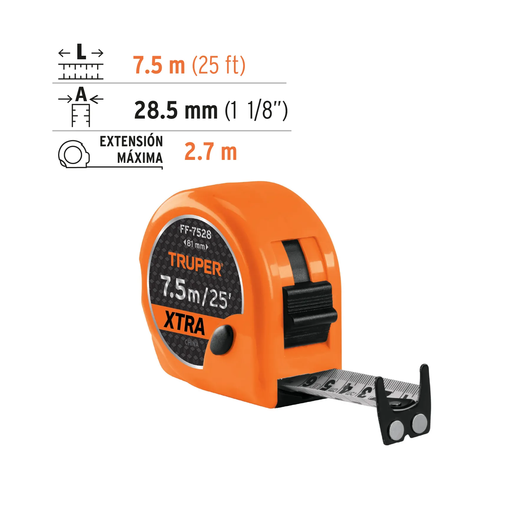 FF-7528, Foto 3 Tienda en línea de herramientas Truper