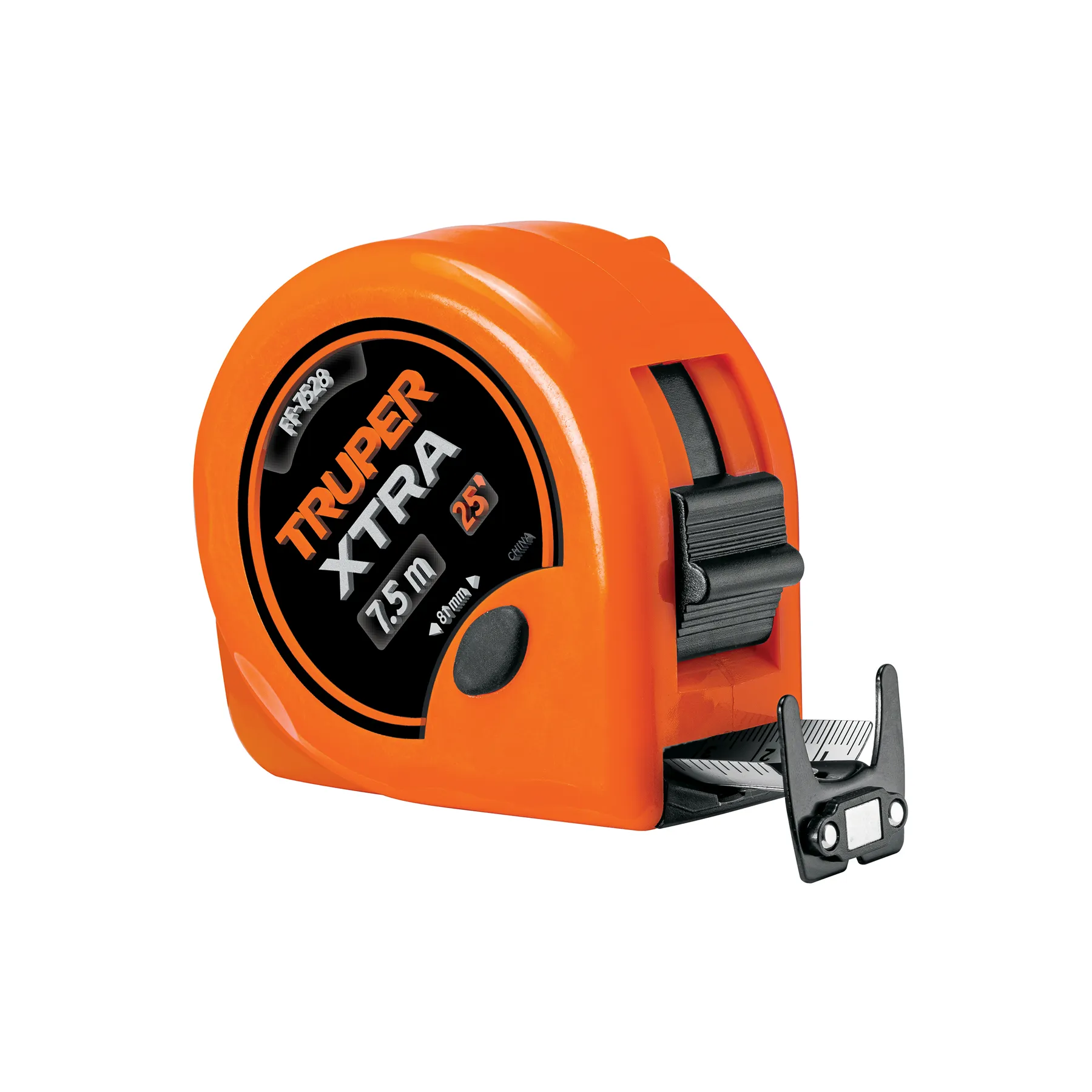 Flexómetro XTRA 7.5 m cinta extra ancha 28 mm, Truper, Foto 1 Tienda en línea de herramientas Truper