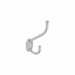 Gancho doble largo y corto tipo perchero, cromo mate, HERMEX, Foto 1 Tienda en línea de herramientas Truper