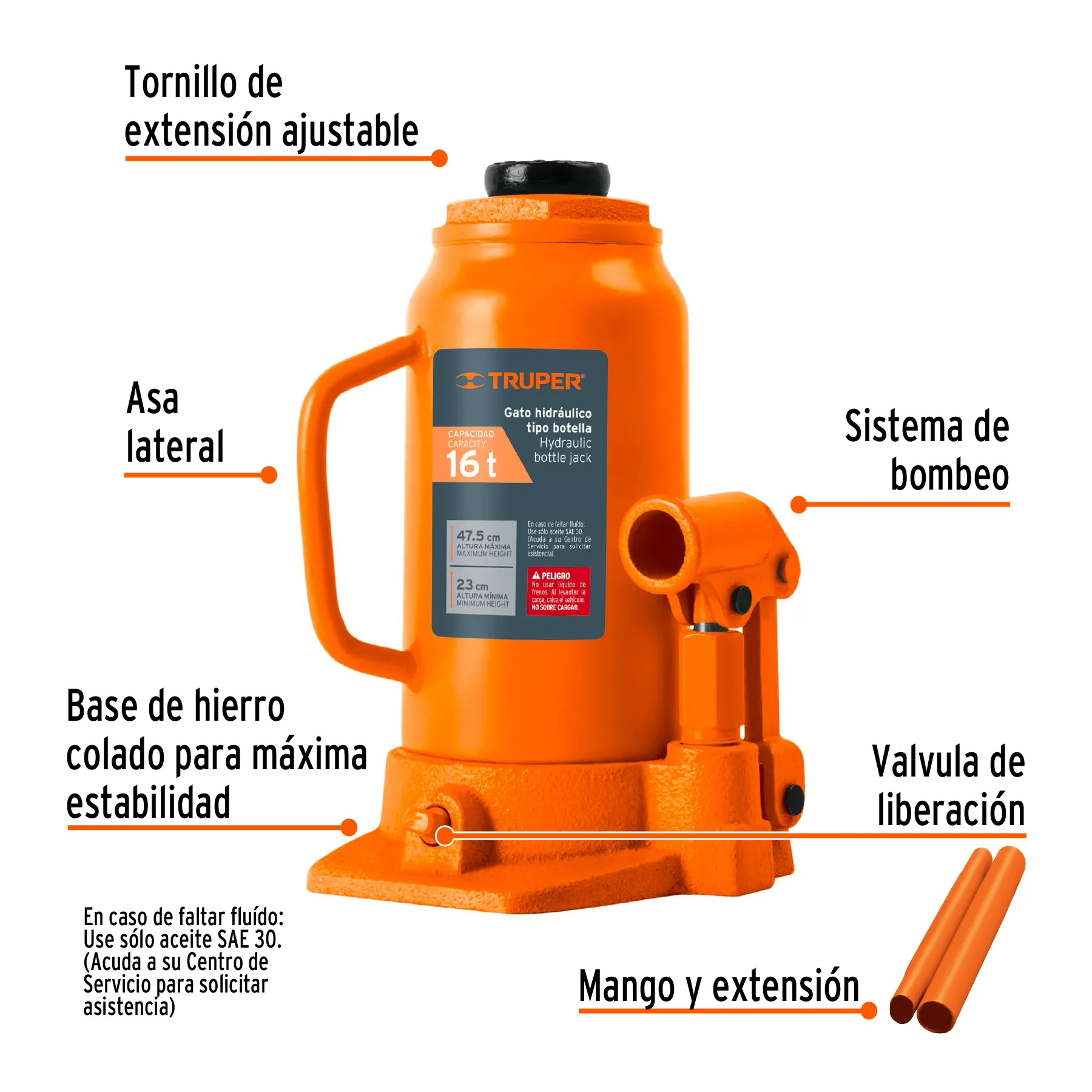 GAT-16, Foto 2 Tienda en línea de herramientas Truper