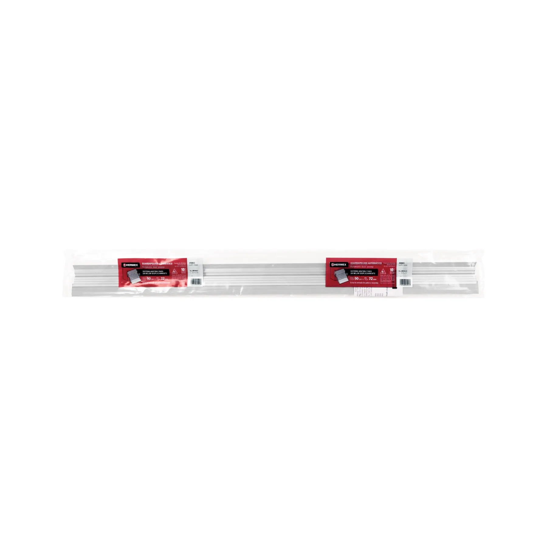 Guardapolvo automático 90 cm aluminio, HERMEX GUPO-90AA, Foto 4 Tienda en línea de herramientas Truper
