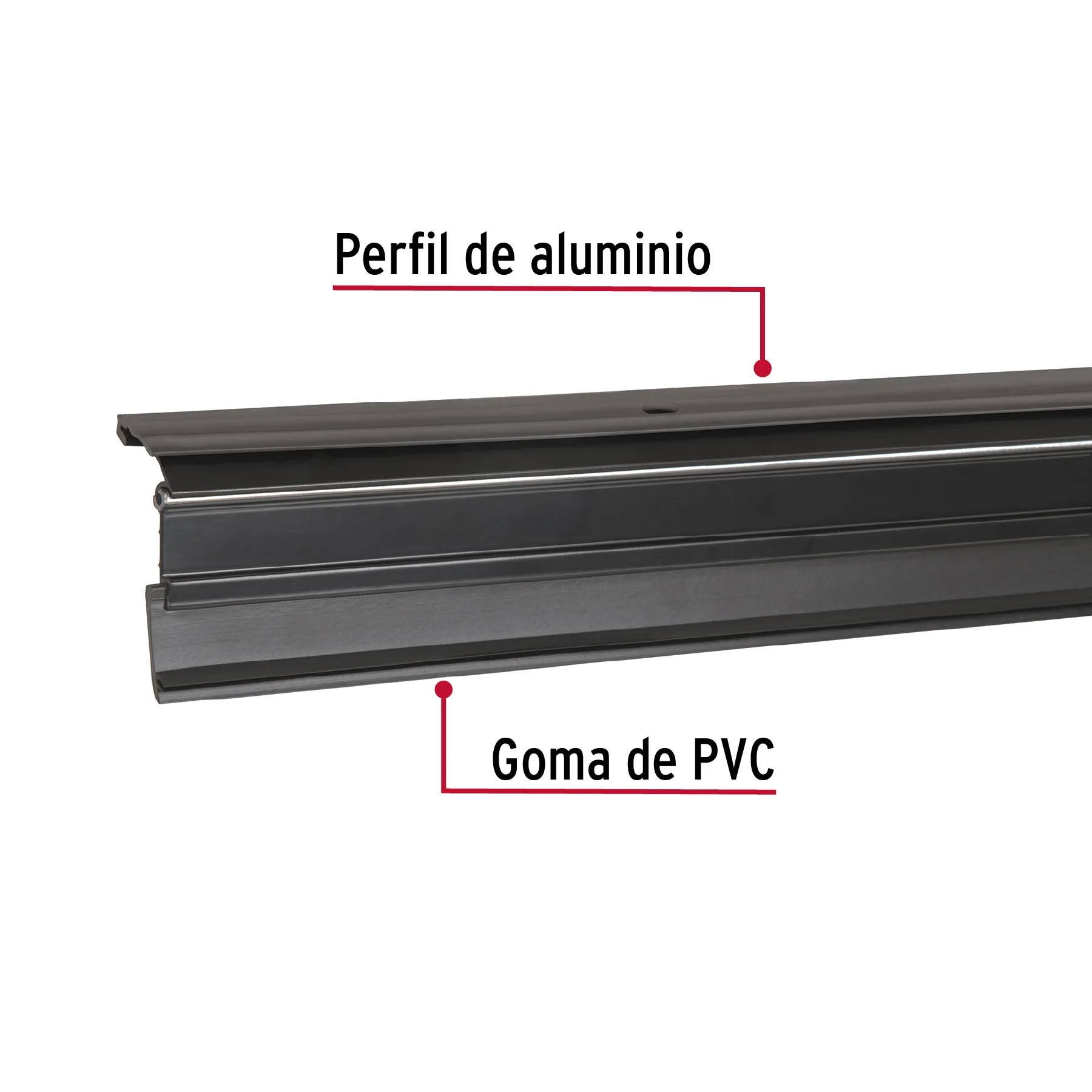 Guardapolvo automático 90 cm negro, HERMEX GUPO-90AN, Foto 2 Tienda en línea de herramientas Truper
