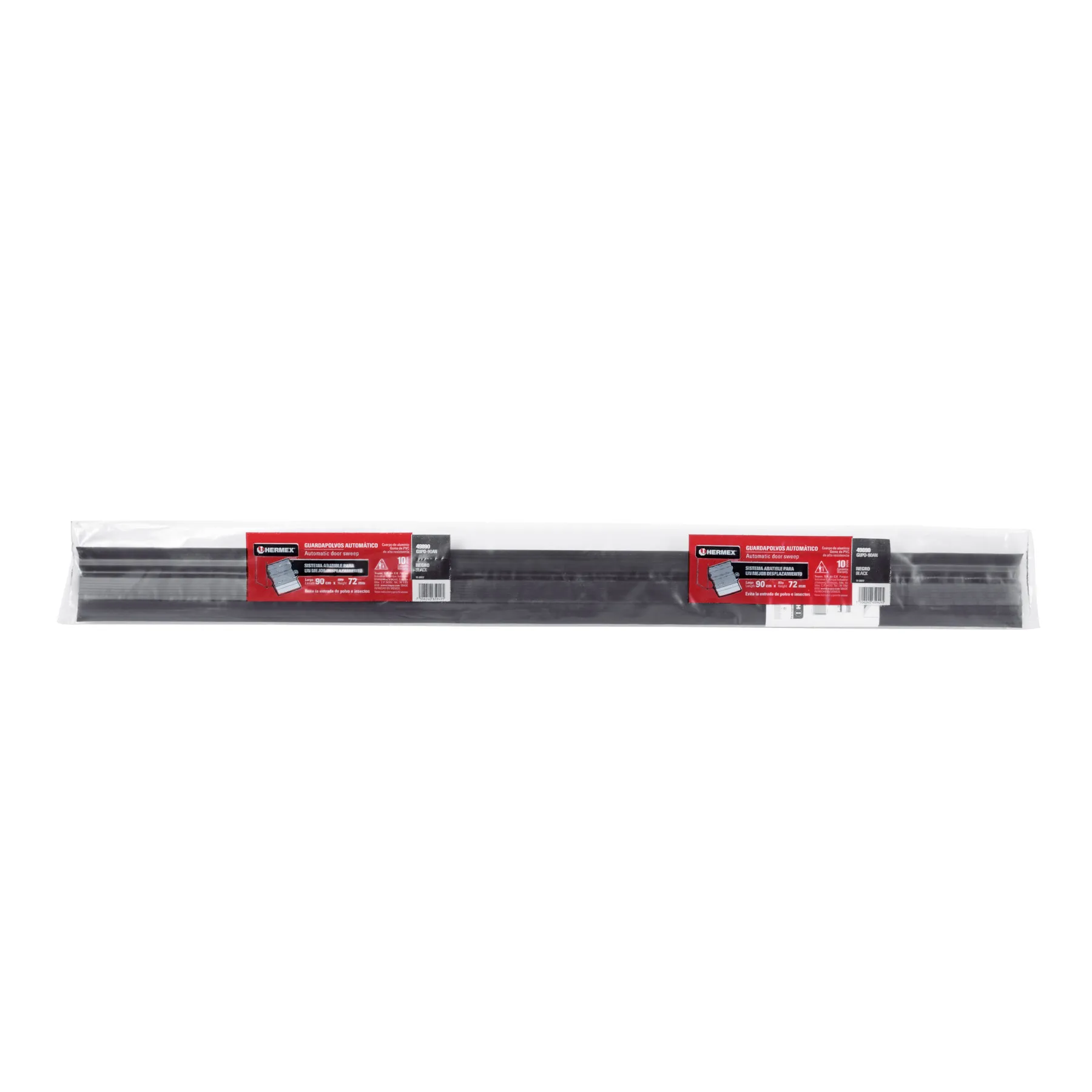 Guardapolvo automático 90 cm negro, HERMEX GUPO-90AN, Foto 4 Tienda en línea de herramientas Truper