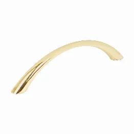 Jaladera de 96mm, línea Arco, latón brillante, HERMEX, Foto 1 Tienda en línea de herramientas Truper