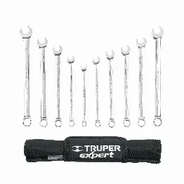 Jgo 10 llaves combinadas extralargas pulidas std y mm,EXPERT, Foto 1 Tienda en línea de herramientas Truper