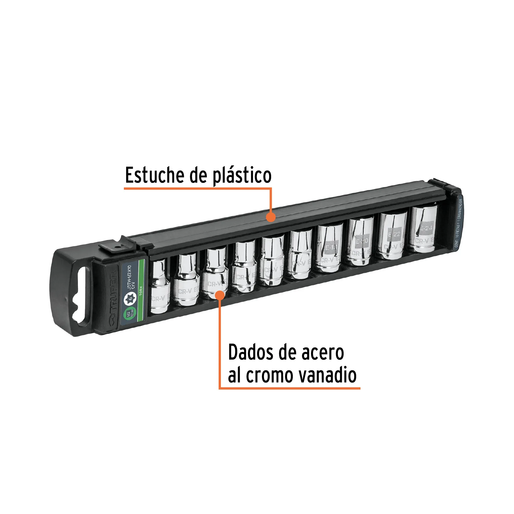 JDTH-1/2X10, Foto 3 Tienda en línea de herramientas Truper